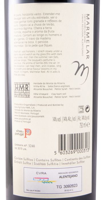 2018 Marmelar tinto