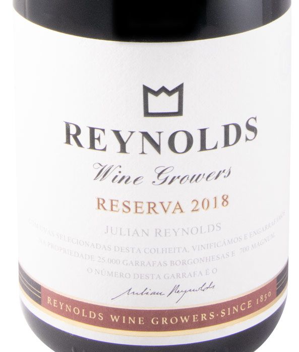 2018 Julian Reynolds Reserva red