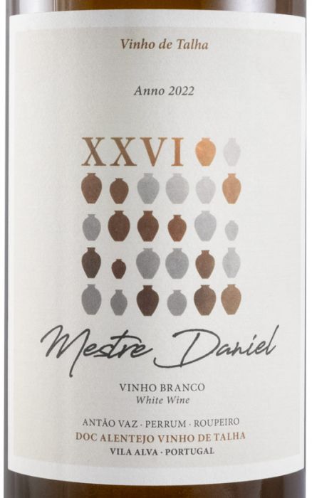 2022 Mestre Daniel XXVI Talhas white