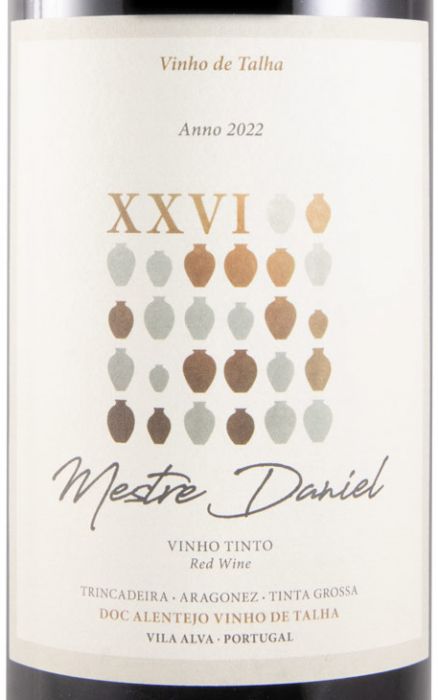 2022 Mestre Daniel XXVI Talhas tinto