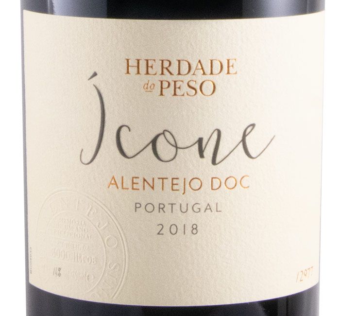 2018 Herdade do Peso Ícone red