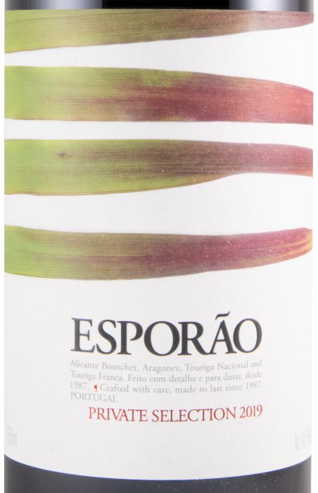 2019 Herdade do Esporão Private Selection organic red