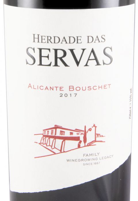 2017 Herdade das Servas Alicante Bouschet red