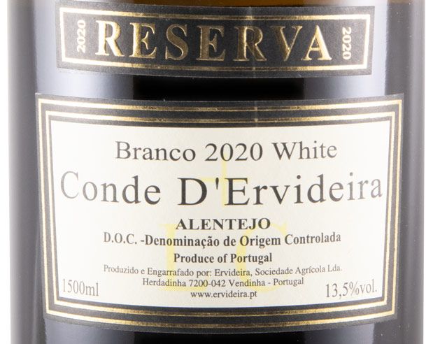 2020 Conde D'Ervideira Reserva branco 1,5L