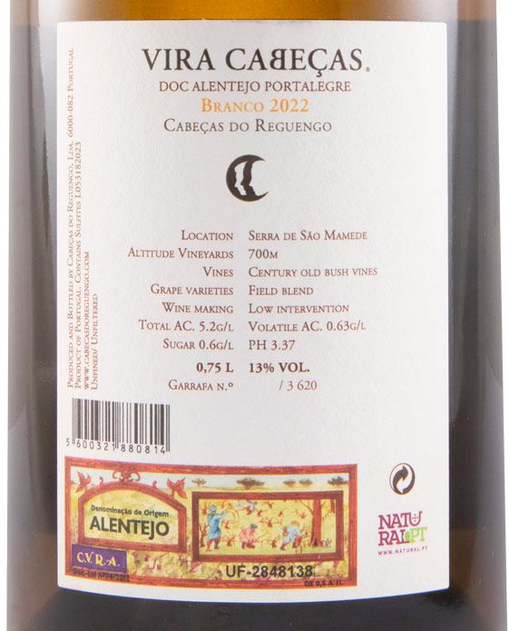 2022 Vira Cabeças white
