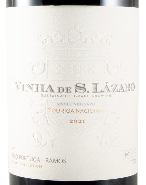 2021 João Portugal Ramos Vinha de S. Lázaro Touriga Nacional red