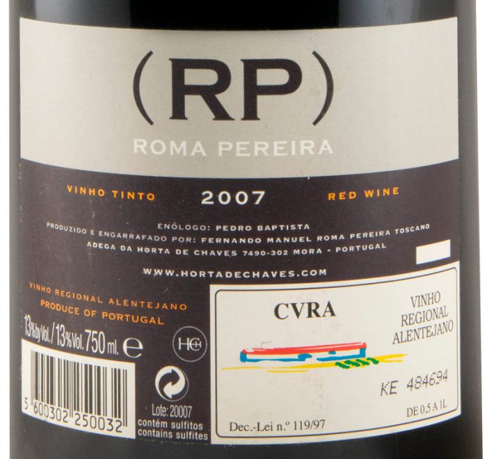 2007 Roma Pereira tinto