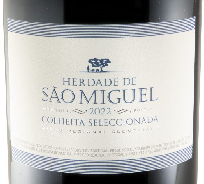 2022 Herdade de São Miguel Colheita Seleccionada red 9L