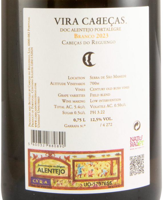 2023 Vira Cabeças branco