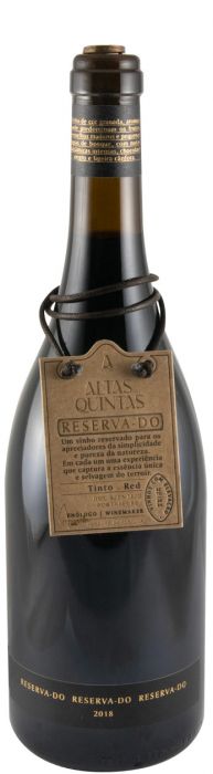 2018 Altas Quintas Reserva-do tinto