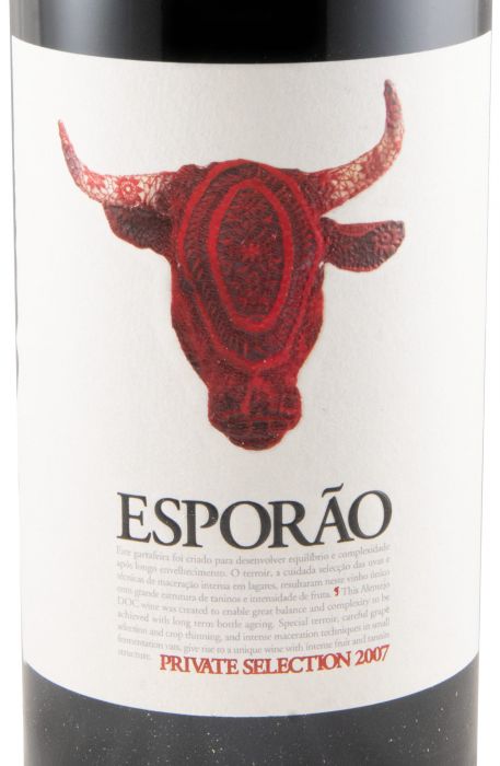 2007 Esporão Private Selection red