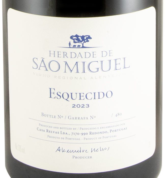 2023 Herdade de São Miguel Esquecido branco 3L