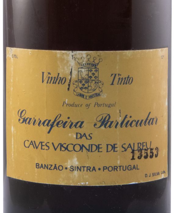 1968 Visconde de Salreu Colares Garrafeira Particular tinto