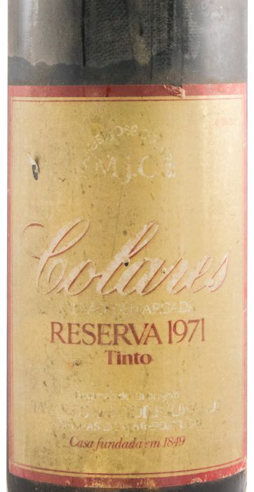 1971 M.J.C. Colares Reserva tinto