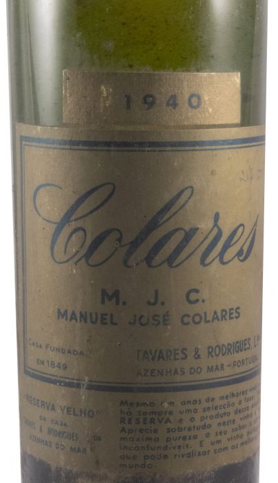 1940 M.J.C. Colares Reserva branco