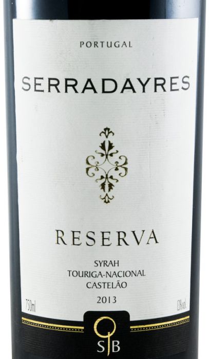 2013 Serradayres Reserva red