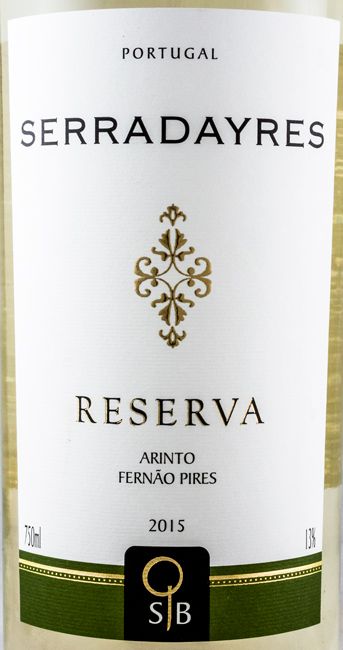2015 Serradayres white