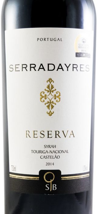 2014 Serradayres Reserva red