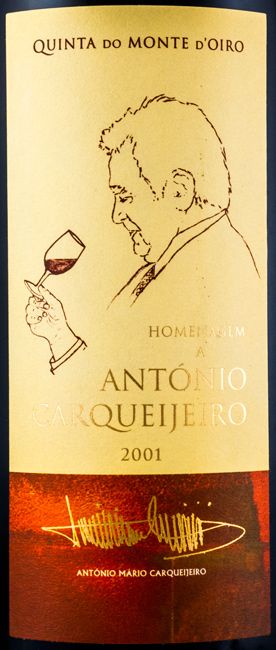 2001 Quinta do Monte d'Oiro Homenagem António Carqueijeiro red