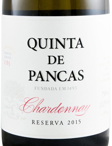 2015 Quinta de Pancas Chardonnay Reserva branco