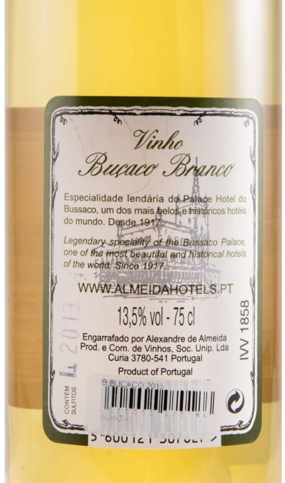 2013 Buçaco Reservado branco