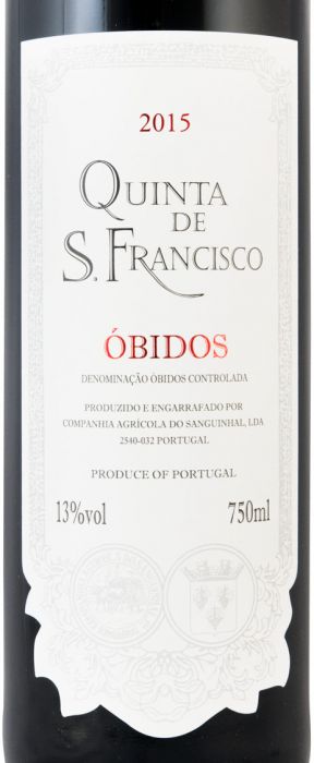 2015 Quinta de S. Francisco red