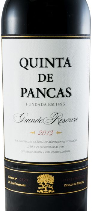 2013 Quinta de Pancas Grande Reserva red