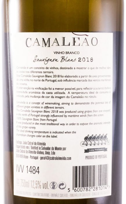 2018 Camaleão Sauvignon Blanc white
