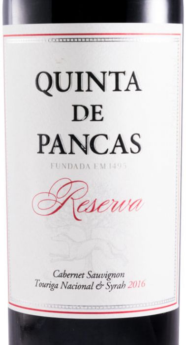 2016 Quinta de Pancas Reserva red