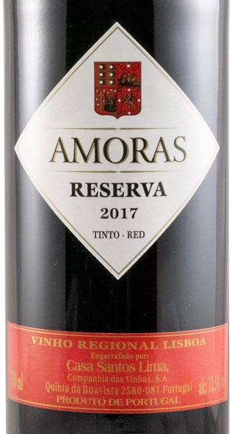 2017 Casa Santos Lima Amoras Reserva red