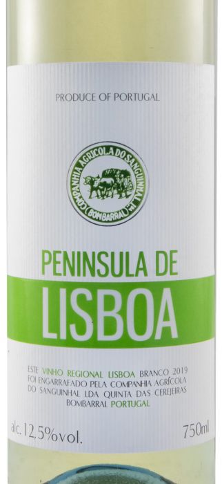 2019 Península de Lisboa branco (tampa de rosca)