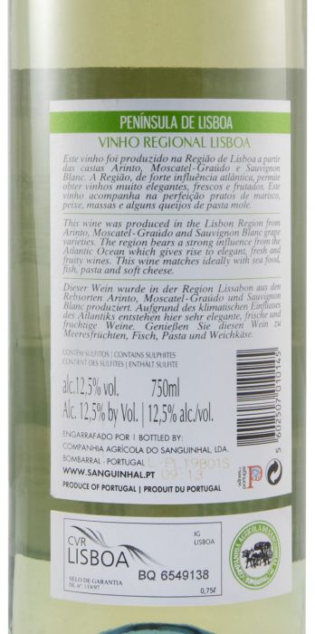 2019 Península de Lisboa white (screw cap)