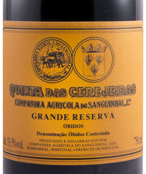 2016 Quinta das Cerejeiras Grande Reserva red