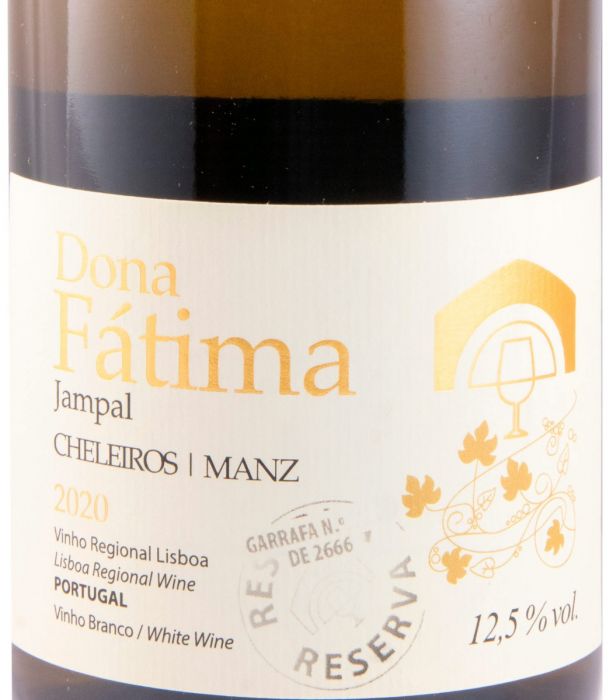 2020 Manz Dona Fátima Jampal Reserva branco