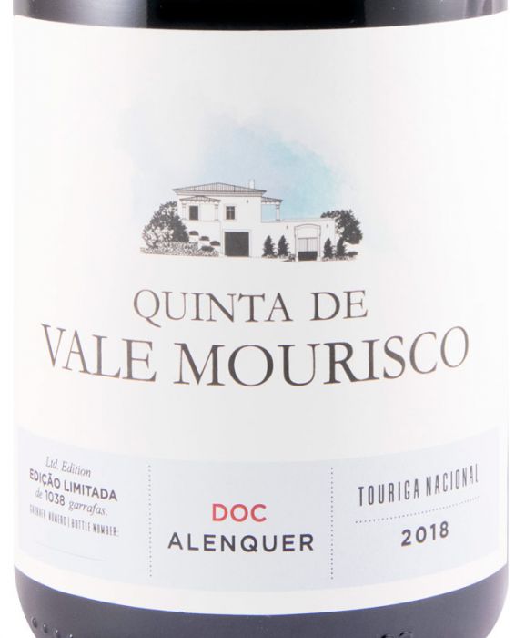 2018 Quinta de Vale Mourisco Touriga Nacional Limited Edition red