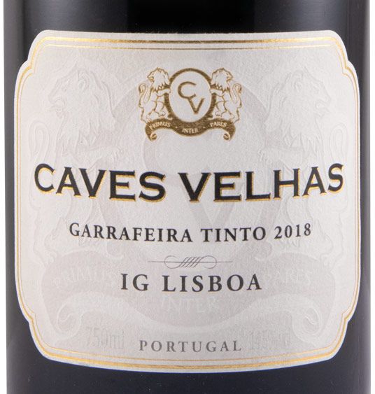 2018 Caves Velhas Garrafeira Lisboa red
