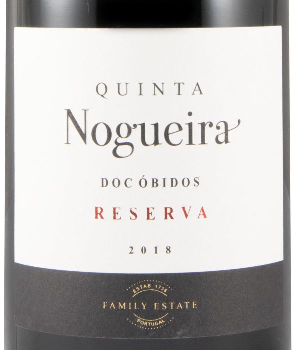 2018 Quinta Nogueira Reserva red
