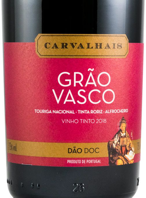 2018 Grão Vasco red