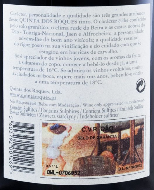 2014 Quinta dos Roques red