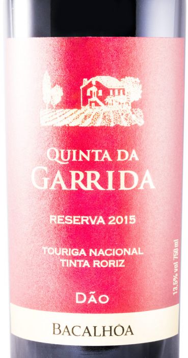 2015 Quinta da Garrida Reserva red