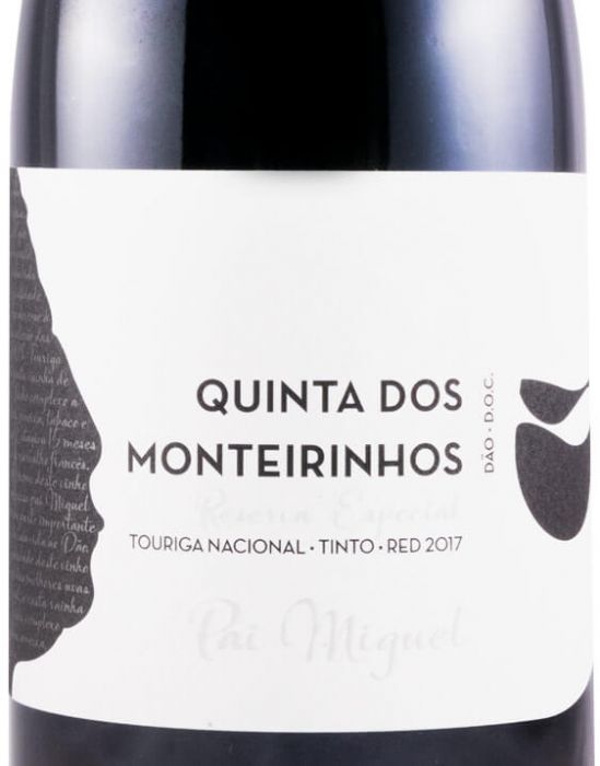 2017 Quinta dos Monteirinhos Pai Miguel Reserva red