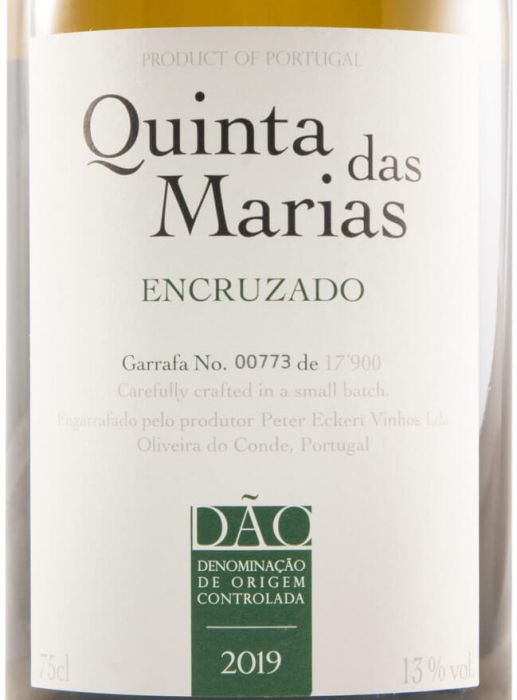 2019 Quinta das Marias Encruzado white