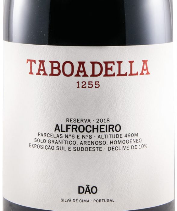 2018 Taboadella Alfrocheiro Reserva red 1.5L