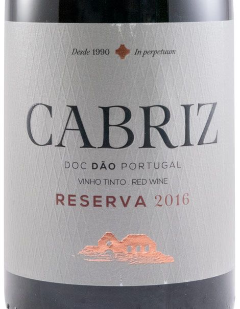 2016 Cabriz Reserva red