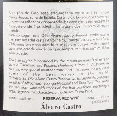 2011 Álvaro Castro Reserva tinto