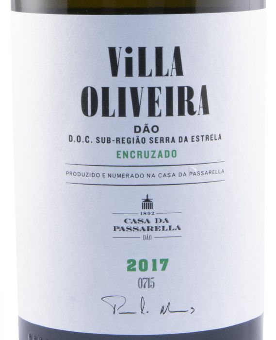 2017 Casa da Passarella Villa Oliveira Encruzado white