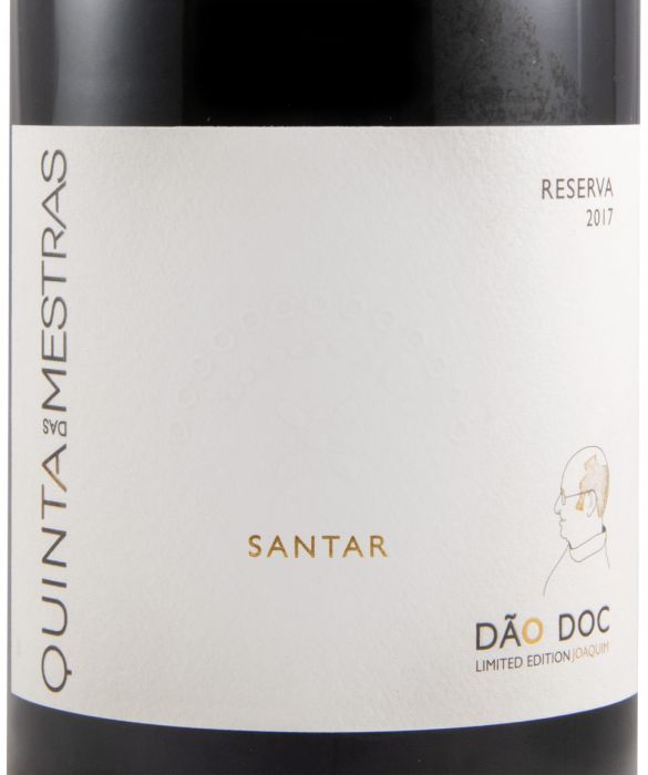 2017 Quinta das Mestras Reserva Oaked Limited Edition Joaquim red