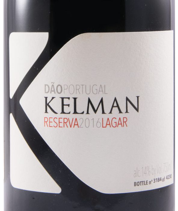 2016 Kelman Reserva Lagar red