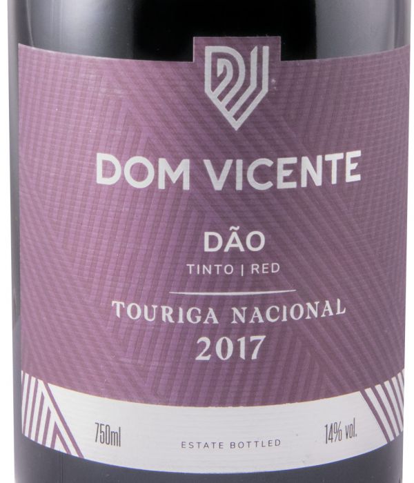 2017 Dom Vicente Touriga Nacional red