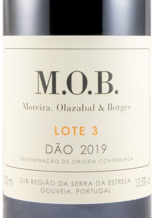 2019 Moreira, Olazabal & Borges MOB Lote 3 tinto